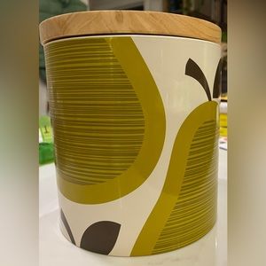 Orla Kiely for Target Large Scribble Pear Stoneware Canister
